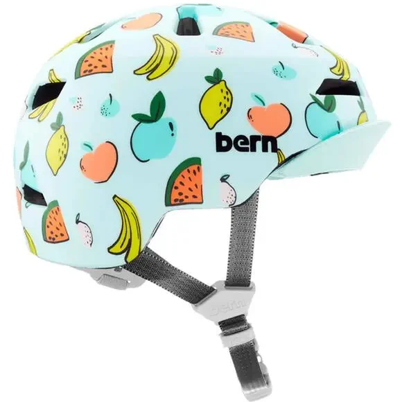 NEW Bern Nino 2.0 Kids Medium Matte Fun Fruit Bike Helmet Colorful Fun Design - Picture 5 of 12